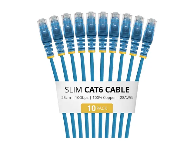 Startech - Koblingskabel - RJ-45 (hann) til RJ-45 (hann) - 25 cm -...