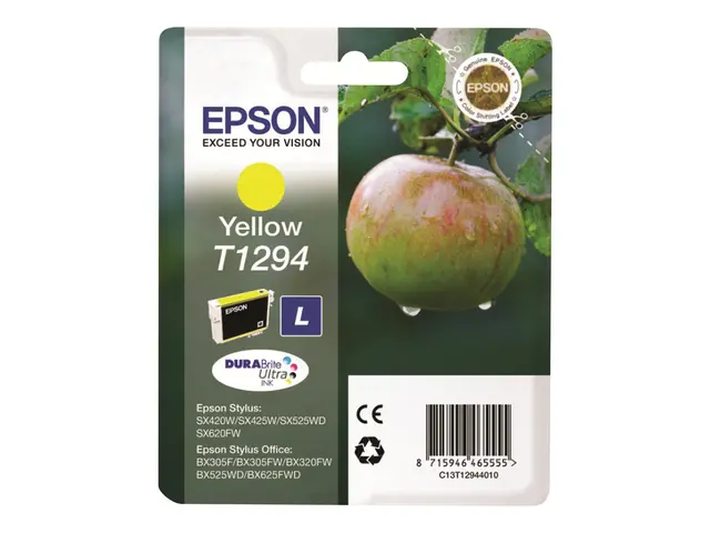 Epson T1294 - L-størrelse - gul - original - blære med RF/lyd-alar...