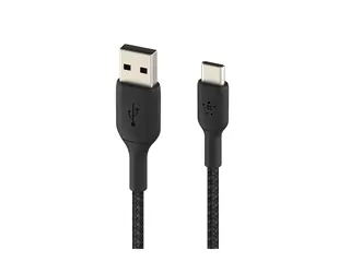 Belkin BoostCharge - USB-kabel - USB-C (hann) til USB (hann) 2 m - svart