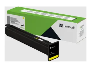 Lexmark - Gul - original - tonerpatron LCCP, LRP for Lexmark CS963e, CX833se, CX950se, CX951se, CX961se, CX962se, CX963se