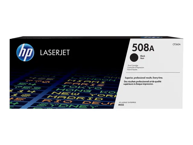 HP 508A - Svart - original - LaserJet - tonerpatron (CF360A) - for...