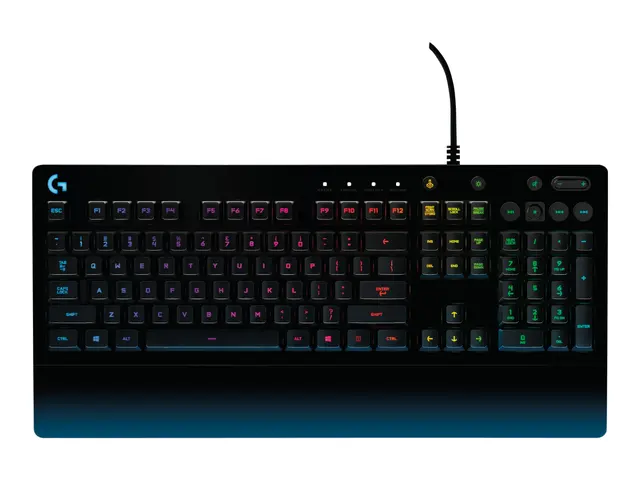 Logitech Prodigy G213 - Tastatur - bakgrunnsbelyst - USB - Nordisk