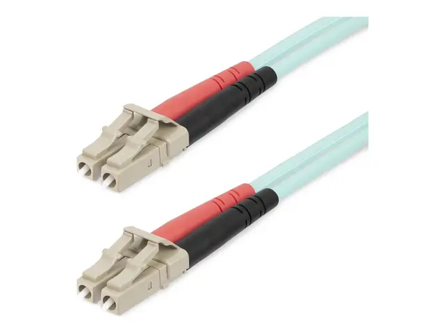 StarTech.com 20m (65ft) LC/UPC to OM4 Multimode Fiber Optic Cable,...