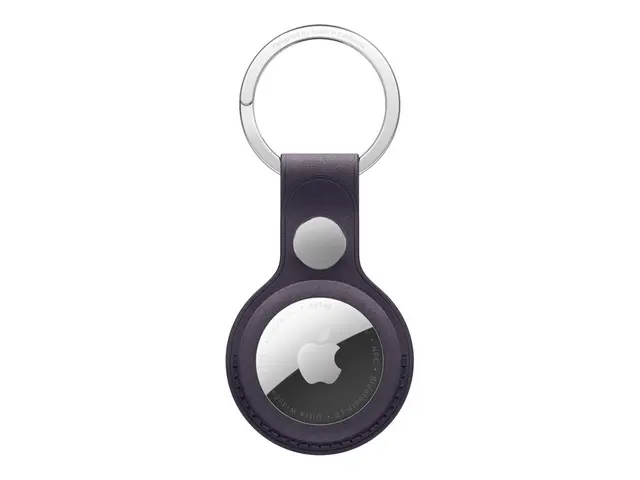 Apple - Eske for airtag stainless steel, mikrotvill midnattslilla ...