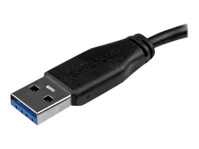 StarTech.com 0.5m 20in Slim USB 3.0 A to Micro B Cable M/M - Mobil...