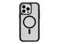 OtterBox Defender Series XT Clear Baksidedeksel for mobiltelefon - robust - MagSafe-samsvar - m&#248;rk side - for Apple iPhone 16 Pro Max