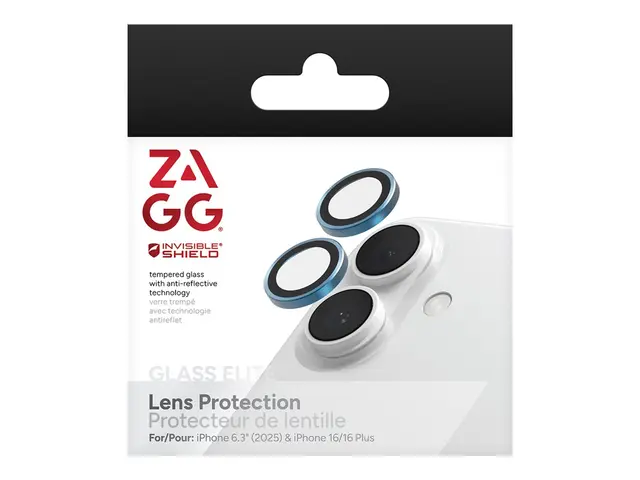 ZAGG InvisibleShield Premium GL - Linsebeskytter for mobiltelefon ...