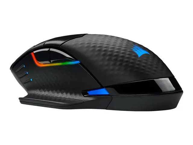 CORSAIR Gaming DARK CORE RGB PRO - Mus - optisk - 8 knapper - tråd...