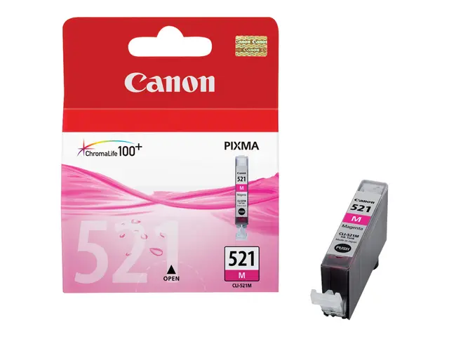 Canon CLI-521M - 9 ml - magenta - original - blekkbeholder - for P...