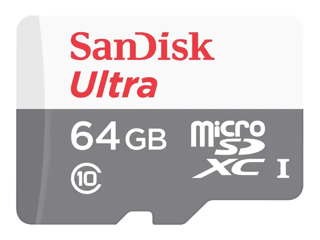SanDisk Ultra - Flashminnekort - 64 GB - Class 10 - microSDXC UHS-I