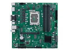 ASUS PRO B660M-C D4-CSM - Hovedkort micro ATX - LGA1700-sokkel - B660 Chipset - USB 3.2 Gen 1, USB-C Gen1 - Gigabit LAN - innbygd grafikk (CPU kreves) - HD-lyd (8-kanalers) - ASUS Corporate Stable Model (CSM)