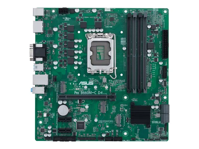 ASUS PRO B660M-C D4-CSM - Hovedkort micro ATX LGA1700-sokkel B660 ...