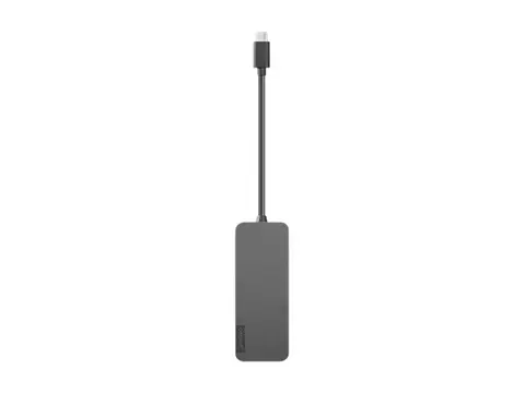 Lenovo USB-C to 4 Port USB-A Hub - Hub - 4 x SuperSpeed USB 3.0 + 1 x USB-C stasjon&#230;r