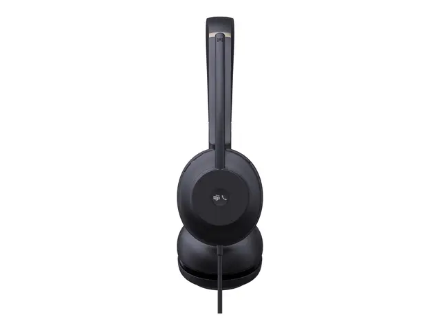 Yealink UH37 Dual - Hodesett on-ear kablet USB lydisolerende svart...