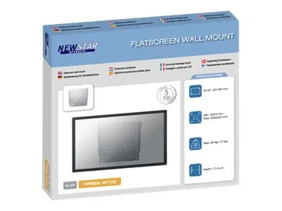 Neomounts FPMA-W110 - Brakett fast for LCD-skjerm sølv skjermstørr...