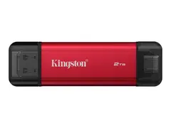 Kingston Dual - SSD - 2 TB - ekstern (bærbar) USB 3.2 Gen 2