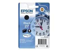 Epson 27 - 6.2 ml - svart - original - blekkpatron for WorkForce WF-3620, WF-3640, WF-7110, WF-7210, WF-7610, WF-7620, WF-7710, WF-7715, WF-7720