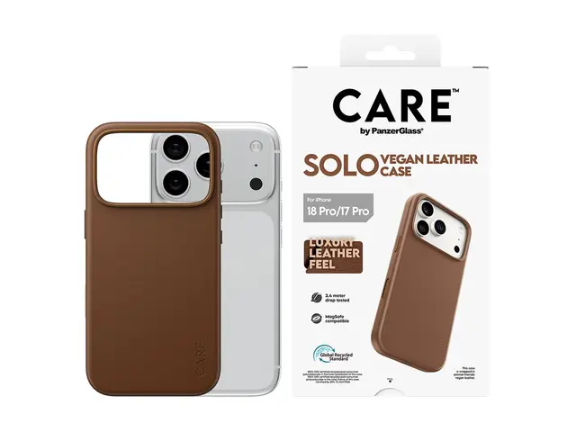 CARE by PanzerGlass Solo - Beskyttende deksel for mobiltelefon - M...