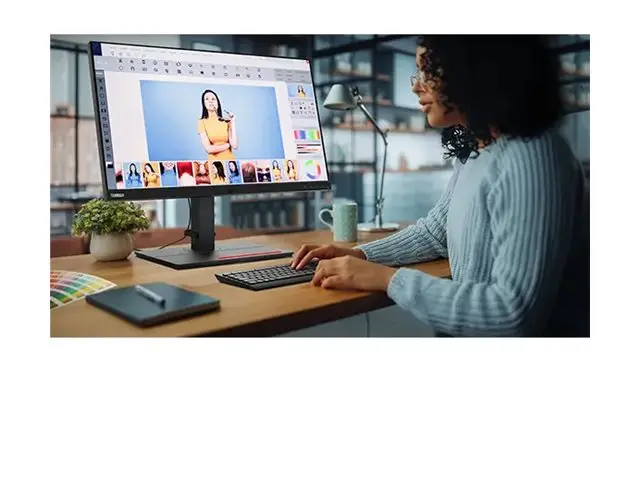 Lenovo ThinkVision P27u-20 - LED-skjerm 27" 3840 x 2160 4K @ 60 Hz...