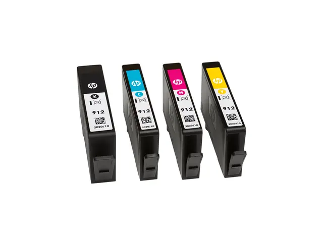 HP 912 Combo Pack - 4-pack svart, gul, cyan, magenta original Offi...
