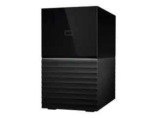 WD My Book Duo WDBFBE0160JBK - Harddiskarray 16 TB - 2 br&#248;nner - HDD 8 TB x 2 - USB 3.1 (ekstern)