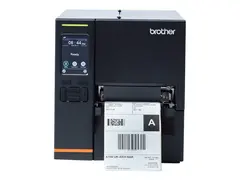 Brother Titan Industrial Printer TJ-4021TN Etikettskriver - direktetermisk / termisk overføring - Rull (12 cm) - 203 dpi - inntil 254 mm/sek - LAN, seriell, USB-vert, USB 2.0