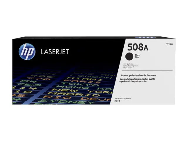 HP 508A - Svart - original - LaserJet - tonerpatron (CF360A) - for...