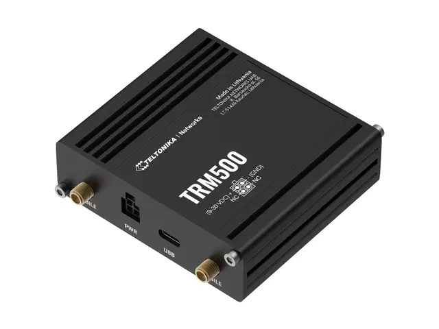 Teltonika TRM500 - Trådløs ruter WWAN 5G 5G, 4G, 3G DIN-skinnemont...