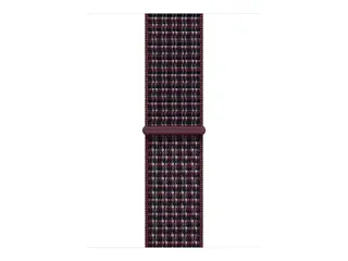 Apple - Sløyfe for smart armbåndsur - 42mm 130 - 200 mm - burgundy plaid
