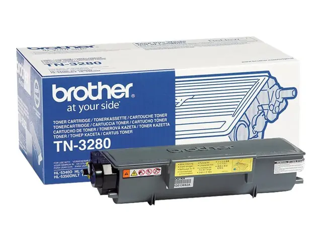 Brother TN3280 - Svart original tonerpatron for DCP-8070, HL-5340,...