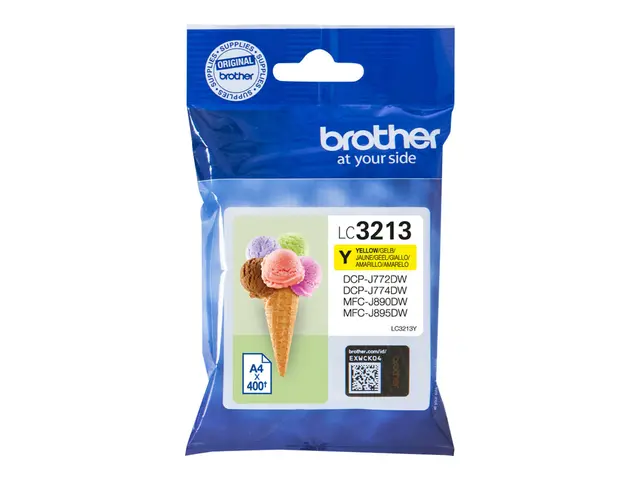 Brother LC3213Y - Gul - original - blekkpatron - for Brother DCP-J...