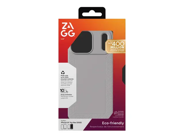 ZAGG Luxe Snap - Baksidedeksel for mobiltelefon MagSafe-samsvar gr...