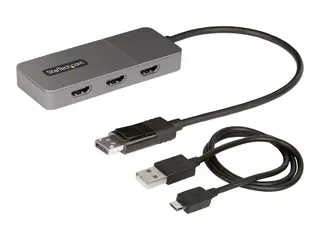 STARTECH.COM 3-Port MST Hub DisplayPor to Triple 4K 60Hz HDMI Output DP 1.4mul