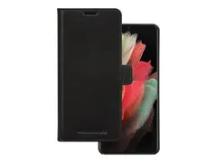 dbramante1928 Lynge - Lommebok for mobiltelefon helnarvet lær - svart - for Samsung Galaxy S21 Ultra 5G