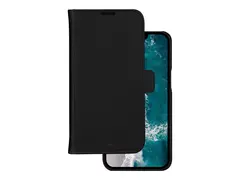 dbramante1928 Stockholm - Lommebok for mobiltelefon polyuretan (PU), plastikk - svart - for Apple iPhone 14 Pro Max