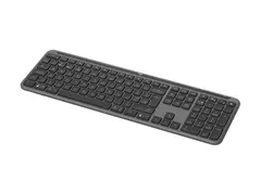 Logitech Signature Slim K950 - Tastatur trådløs - Bluetooth 5.1 LE - Pan Nordic - grafitt