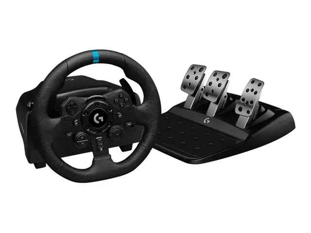 Logitech G G923 - Hjul- og pedalsett - kablet - svart - for PC, So...