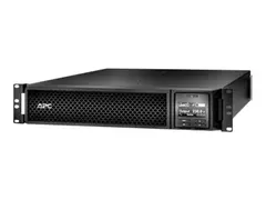 APC Smart-UPS SRT 1000VA RM - UPS (kan monteres i rack) AC 230 V - 1000 watt - 1000 VA - RS-232, USB, Ethernet 10/100 - utgangskontakter: 6 - PFC - 2U - svart - med APC UPS Network Management Card AP9641
