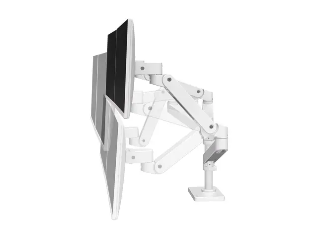 Ergotron LX Pro - Monteringssett (dobbel stablearm) for 2 LCD-skje...