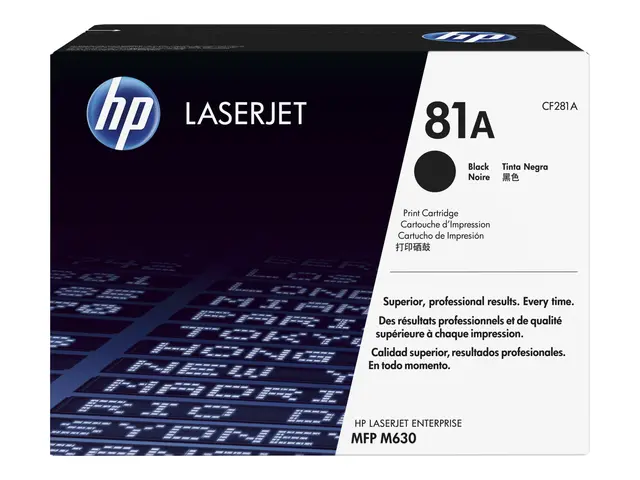 HP 81A - Svart original LaserJet tonerpatron (CF281A) for Enterpri...
