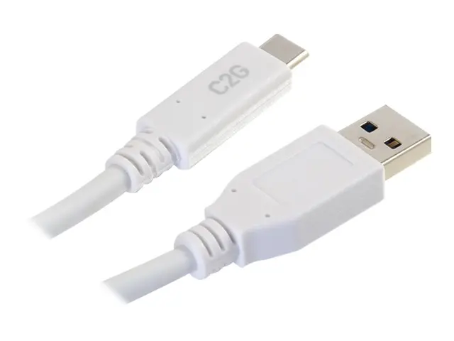 C2G 3ft USB C 3.0 to Cable - A M/M USB-kabel USB-type (hann) til 2...