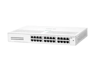 HPE Networking Instant On 1430 24G Switch Switch - ikke-styrt - 24 x 10/100/1000 - stasjonær, rackmonterbar, veggmonterbar - BTO