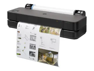 HP DesignJet T230 - 2025 Edition 24" storformatsskriver - farge - ink-jet - A1, ANSI D - 2400 x 1200 dpi - inntil 0.58 min/side (mono) / inntil 0.58 min/side (farge) - Gigabit LAN, USB 2.0, Wi-Fi