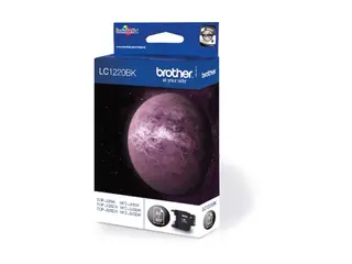 Brother LC1220BK - Svart - original - blekkpatron for Brother DCP-J525W, DCP-J725DW, DCP-J925DW; MyMio MFC-J825N