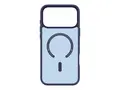 KEY - Beskyttende deksel - med magnetring MagSafe-samsvar - polykarbonat (PC) - frostet marinebl&#229; - for Apple iPhone 17 Pro Max