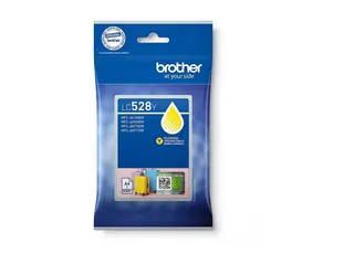 Brother LC528Y - Gul - original - pute pakke blekkpatron - for Brother MFC-J6975DW, MFC-J6977DW