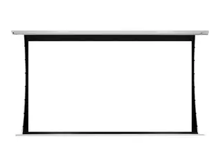 Elite Screens Saker Tab-Tension Series SKT120XHD5-E12 Projeksjonsskjerm - takmonterbar, veggmonterbar - motorisert - 120" (305 cm) - 16:9 - CineGrey 5D - hvit