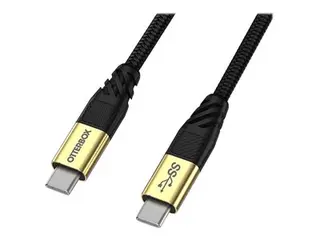 OtterBox - USB-kabel - 24 pin USB-C (hann) til 24 pin USB-C (hann) USB 3.2 - 5 A - 1.8 m - USB Power Delivery (5 A, 100 W)