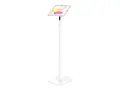 Compulocks Apex - Monteringssett (hus, stativ) for nettbrett - låsbar - høyverdig aluminium, metallramme - hvit - gulvmonterbar, frittstående - for Apple 10.9-inch iPad (10. generasjon); iPad (A16)