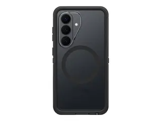 OtterBox Defender Series Pro XT - Baksidedeksel for mobiltelefon robust - polykarbonatlag, termoplastisk elastomer (TPE) - mørk side (klar / svart) - for Samsung Galaxy S26